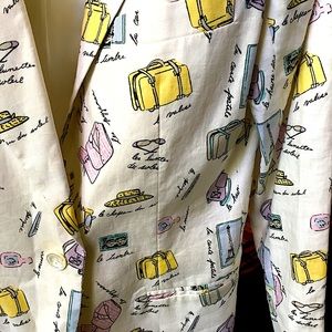 Nordstrom Studio 121 lined linen blazer